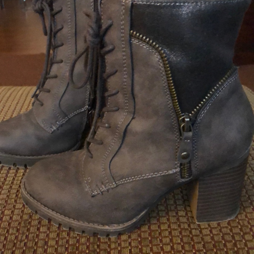 Brown Booties Euc